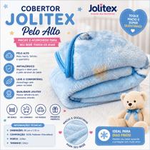 Cobertor Jolitex Antialérgico Menino E Menina 90 x 1,10m Cobertor Jolitex Antialérgico Menino E Menina 90 x 1,10m