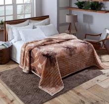 Cobertor Jolitex Casal Dyuri Pelo Alto Nilo Bege Cobertor Jolitex Casal Dyuri Pelo Alto Nilo Bege