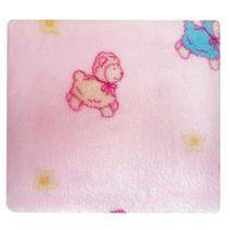 Cobertor Jolitex Infantil Ovelhinhas 90 Cm X 1,10 M Rosa