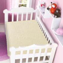 Cobertor Jolitex Poliéster Relevo Touch Texture 0,80x1,10 Bege