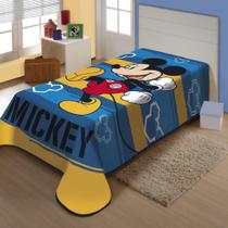 Cobertor Jolitex Solteiro Mickey Disney Raschel Plus 1,50x2,00m