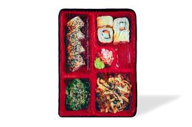 Cobertor Just Funky Japanese Bento Box Food 150x110cm