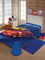 Cobertor Juvenil Raschel 1,50 x 2,00m Carros Racing Cobertor Juvenil Raschel 1,50 x 2,00m Carros Racing