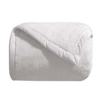 Cobertor King 480g Soft Premium Branco - Naturalle