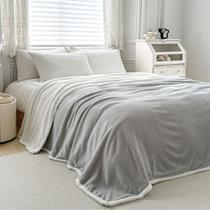 Cobertor King Everest Dupla Face Manta Flannel Sherpa Lã de Carneiro Cobertor King Everest Dupla Face Manta Flannel Sherpa Lã de Carneiro