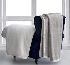 Cobertor King Naturalle 600g Soft Luxo Liso 240x260m Pérola