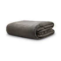Cobertor King Neo Velour 240x260 Liso 300g/m² Marrom