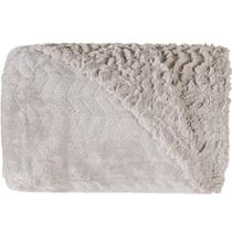 Cobertor King Sherpa Toque Pele De Carneiro Dupla Face 240x260cm Camurça Cobertor King Sherpa Toque Pele De Carneiro Dupla Face 240x260cm Camurça