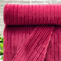 Cobertor King Stripes Texturizado Habitat Vinho