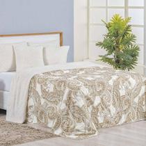 Cobertor King Top Line Estampado Hipercal-sherpa 1 Peça - Malaga Cobertor King Top Line Estampado Hipercal-sherpa 1 Peça - Malaga