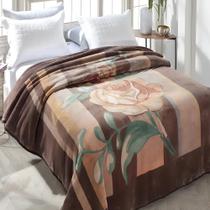 Cobertor Kyor Plus 420g Casal 180x220cm Lisboa Marrom Jolitex Cobertor Kyor Plus 420g Casal 180x220cm Lisboa Marrom Jolitex