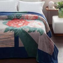 Cobertor Kyor Plus 420g/m² Casal 180x220cm Estocolmo Azul/CD Jolitex Ternille Cobertor Kyor Plus 420g/m² Casal 180x220cm Estocolmo Azul/CD Jolitex Ternille