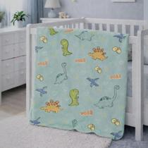 Cobertor kyor plus baby flannel dinossauros jolitex Cobertor kyor plus baby flannel dinossauros jolitex