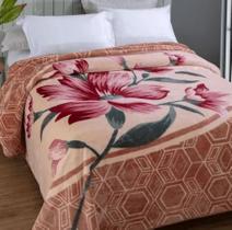 Cobertor Kyor Plus Estampa Monaco 2,20x2,40m Bege Jolitex Cobertor Kyor Plus Estampa Monaco 2,20x2,40m Bege Jolitex