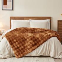 Cobertor L'AGRATY Faux Fur 130 x 150 cm Luxury Soft Fluffy