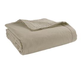 Cobertor LANE LINEN 100% algodão, 3 camadas, queen size, branco Cobertor LANE LINEN 100% algodão, 3 camadas, queen size, branco