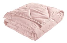 Cobertor LANE LINEN, cobertores de cama, tamanho duplo, rosa em pó