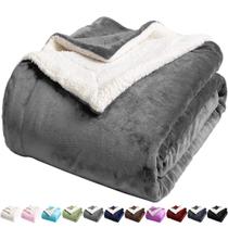Cobertor LBRO2M Sherpa Fleece Super Soft 250GSM (Queen 230x230cm)