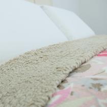 Cobertor Leve Quente Manta e Sherpa 2,40x2,20 Metros Casa Dona