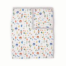 Cobertor Little Unicorn Premium Acolchoado Muslin XL