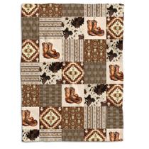 Cobertor locobird Western Baby 76x102 cm macio e leve Cobertor locobird Western Baby 76x102 cm macio e leve