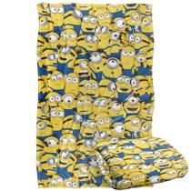 Cobertor LOGOVISION Minions Minion Group Silky Touch 90x147cm