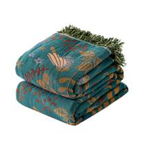 Cobertor LUTBM Boho 100% algodão ultramacio 130x150cm