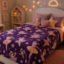 Cobertor Mágico Camesa Infantil Brilha No Escuro 150x220cm Aveludado