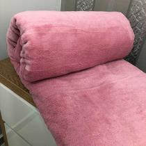 Cobertor Manta Aconchego Casal Ultrasoft Dupla Face - Rosa - 100% Poliéster Cobertor Manta Aconchego Casal Ultrasoft Dupla Face - Rosa - 100% Poliéster
