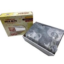 Cobertor Manta Antialérgica Bebê Microfibra PREMIUM 90x110cm