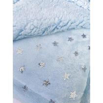 Cobertor / Manta Bebê Infantil Menino Sherpa Carneiro Camesa