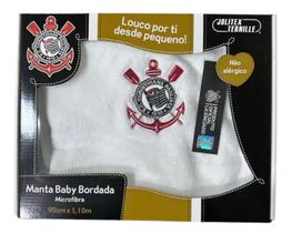 Cobertor/manta bebê times-licenciado antialérgico-jolitex