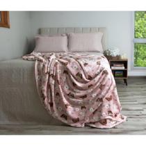 Cobertor Manta Blancket Vintage Sonhare Luxo CASAL 1,80x2,20