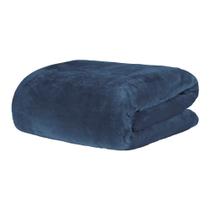 Cobertor Manta Blanket Queen 300g Azul Jeans - Kacyumara