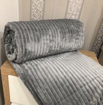 Cobertor manta canelada 2,40 x 2,20 cores cores disponiveis