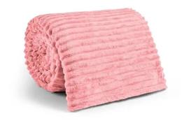 Cobertor Manta Casal Canelada Soft - 2,00 X 1,80