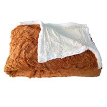 Cobertor Manta Casal Glamour Sherpa Dupla Face 1,90x2,10m