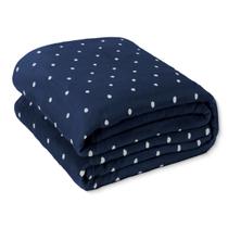 Cobertor Manta Casal Poá Bolinha Softy 2,20 x 2,00 Avulso Toque Macio Aveludado Coberta Antialergico Fleece Flannel