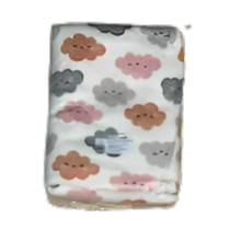 Cobertor Manta Dardara Bebe com Pele De Carneiro E Estampado