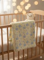 Cobertor Manta de Bebê Unisex Soft Antialergica