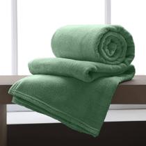 Cobertor / Manta De Microfibra Casal 180 G/M - Andreza Verde Cobertor / Manta De Microfibra Casal 180 G/M - Andreza Verde