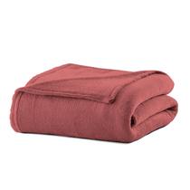 Cobertor Manta de Microfibra Liso Queen 220x240cm Camesa