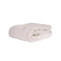 Cobertor Manta de Microfibra Soft 500 Bege Queen 2,20x2,40m Corttex