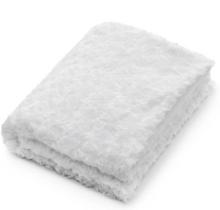 Cobertor Manta Felpuda Bebe Comfy 75x100cm Branco