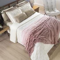 Cobertor Manta Flafy Ultrasoft Queen 2,40m x 2,20m Degrade