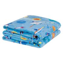 Cobertor Manta Flannel Infantil Solteiro 2,20x1,50m Toque Macio Edredom Bouti Kids