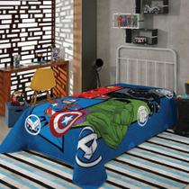 cobertor manta fleece avengers vingadores lepper