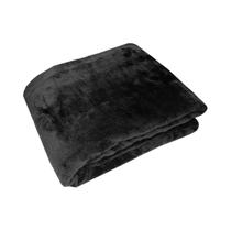 Cobertor Manta Frio Casal Inverno Liso Microfibra - Chumbo