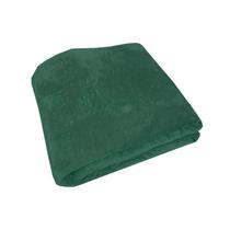Cobertor Manta Frio Casal Inverno Liso Microfibra - Verde Selva
