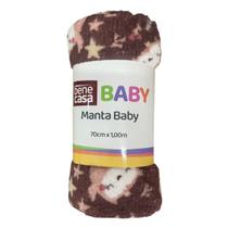 Cobertor Manta Infantil Microfibra Bene Casa - Menino e Menina Sortido